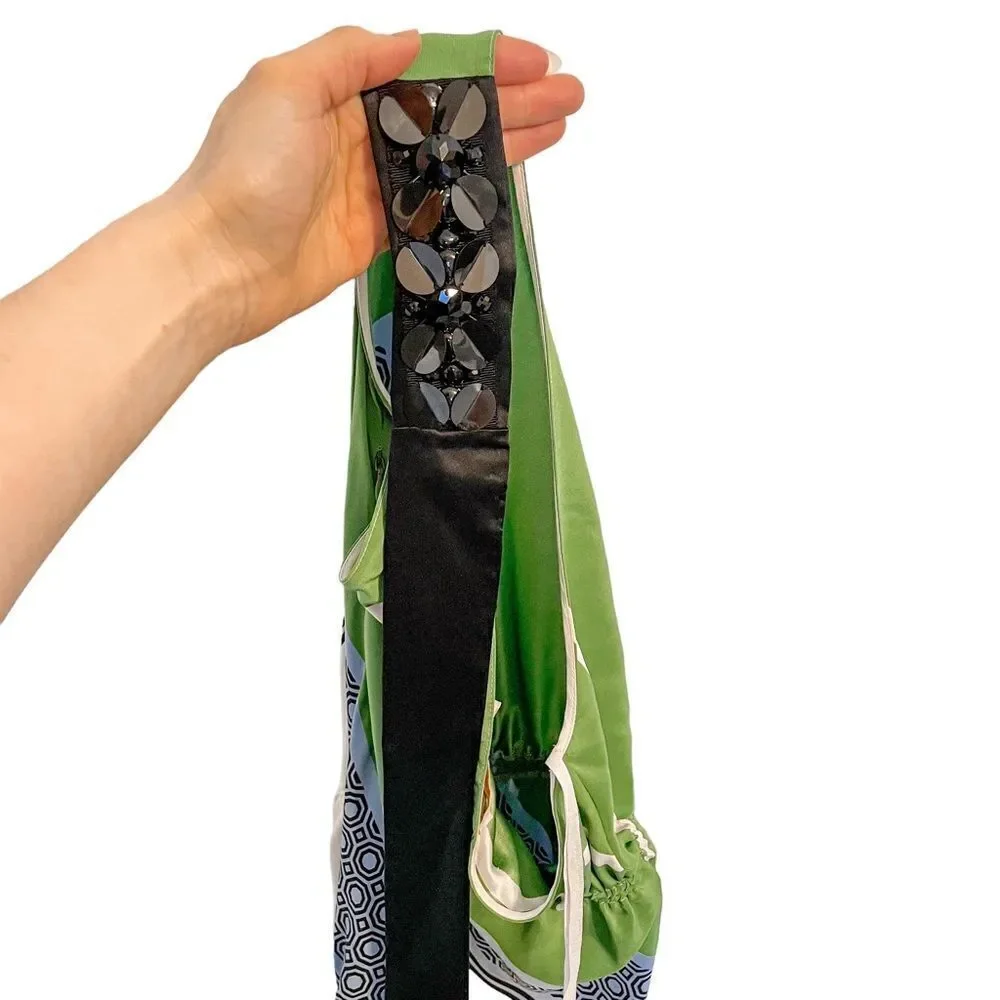 Tory Burch Sloane One Shoulder Handkerchief Dress 0